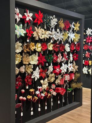 POINSETTIA DECOR 25X24X5CM - 140-4102152