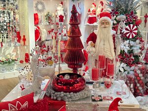 GLASS S/6 XMAS HANGING DCOR - 202-5600001