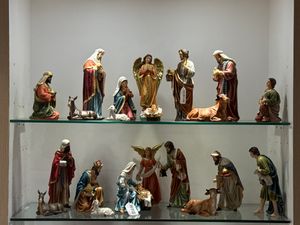 12 POLY NATIVITY SET - 100-4900931