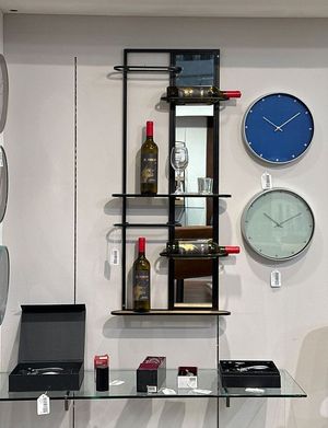 RELÓGIO DECORATIVO C/ MOV A/BAT1 30X3 - 542-120469