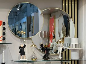 metal wall mirror 80x80cm - 532-50171