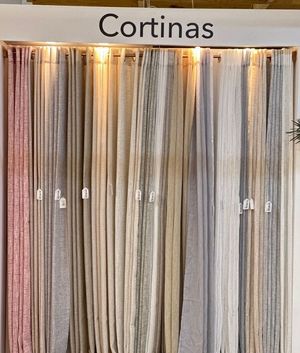 POLYESTER LINEN SHEERS CURTAIN137 X 229 CM - 425-64746