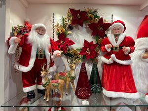 JG SANTA/MAMA SANTA DECORAÇÃO 2PCS - 160-4503692