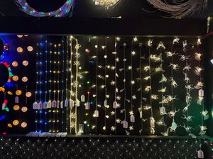 25L LED G25 CHRISTMAS LIGHTS GREEN WIRE WARM BULB USB POWERE - 120-3900419U