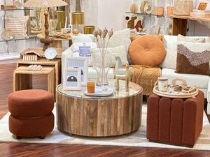 FABRIC STOOL - 454-4400018