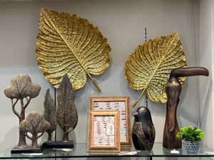 FOLHA DE DECORAÇÃO DE 2 KG, 2 PEÇAS, 64,5X46,5X6CM - 448-5720097