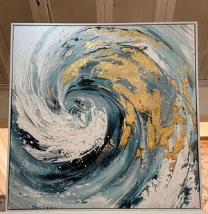 FRAMED CANVAS 100X100CM - 532-28631