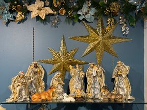 10" FABRIC NATIVITY SET - 100-4900723