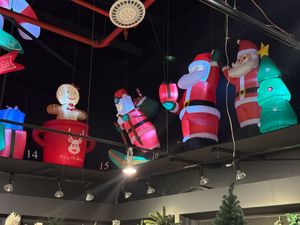 150CM HIGH SANTA WITH XMAS TREE - 200-1600016/1