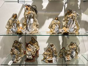 10" FABRIC HOLY FAMILY DCOR - 100-4900805