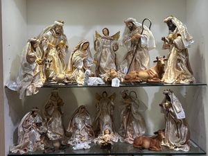 16" FABRIC NATIVITY SET - 100-4900734