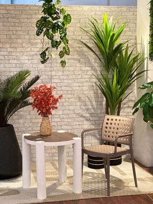 105CM REAL TOUCH MONSTERA FRIEDRICHSTHALII HANGING BUSH X 10 - 592-143188