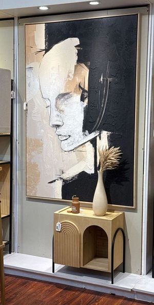 FRAMED CANVAS 100X150CM - 532-28625