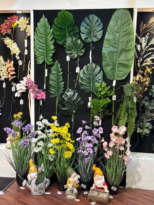 real touch monstera leaf - 592-1434723