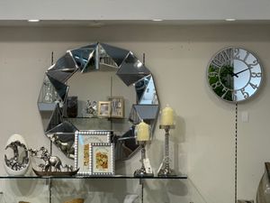 14inch Plastic wall Clock withglass dial - 542-120505