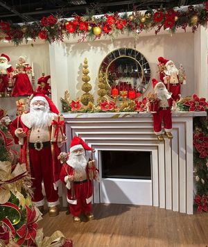 DECORAÇÃO DE PAPAI NOEL COM MÚSICA - 160-7001202